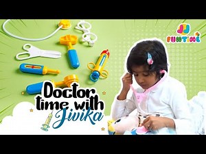 Let’s play doctor doctor help help with Jivika (Doctor playset unboxing)