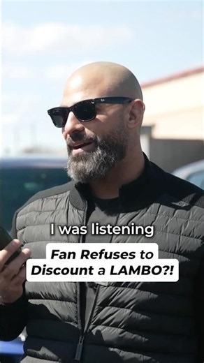 Fan Refuses to Discount a Lambo?!