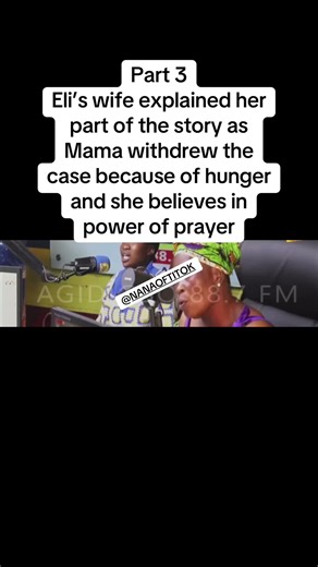 Eli's Wife Reveals Why Mama Withdrew the Case | Oriyomi Hamzat Kokoro Alate