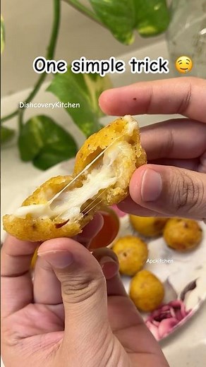 🧀Easy Snack Recipe | Crispy Potato Cheese Balls | Melt in Your Mouth! 🥔