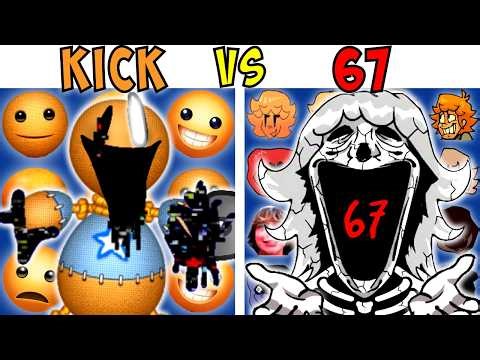 ALL KICK THE BUDDY VS 67 TEST | FNF Character Test | Gameplay VS Playground