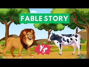 How to write a Story | Fable Story | Example | Cow vs Lion | Exercise I Writing Skills