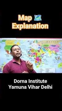 Map Explanation for Beginners 🗺️ | Understand World Geography Easily #education #guide