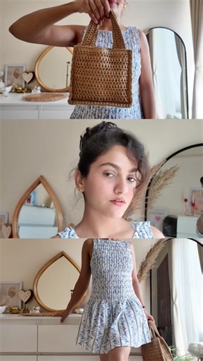 Spring outfit 🌷✨🩵 #youtubeshorts #springoutfitideas #trendingshorts