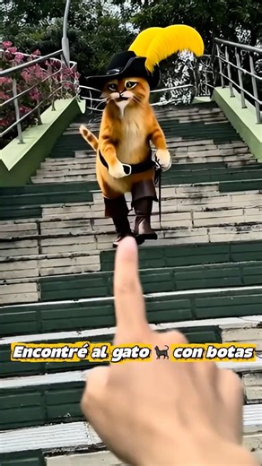 ¡ENCONTRÉ AL GATO CON BOTAS y esto se salió de control! 😱🔥