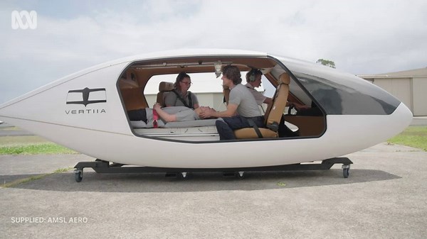 VIDEO: AMSL Aero eVTOL Vertiia aircraft