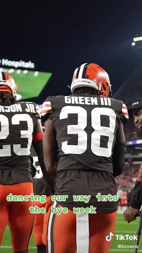 Cleveland Brown Dancing into the Bye Week