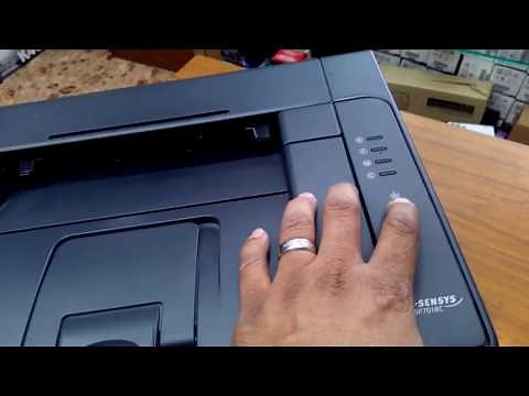 Replacing Toner Cartridges on Canon LBP 7018c LaserJet Printer