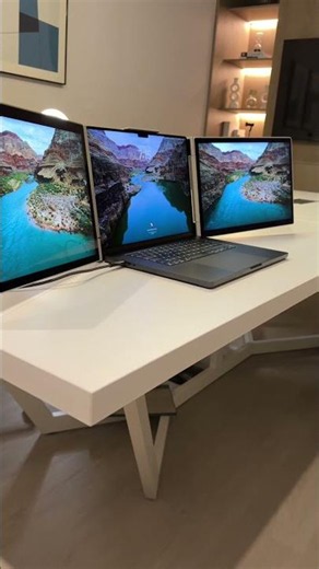 If you want this triple screen setup 💬👇🏾