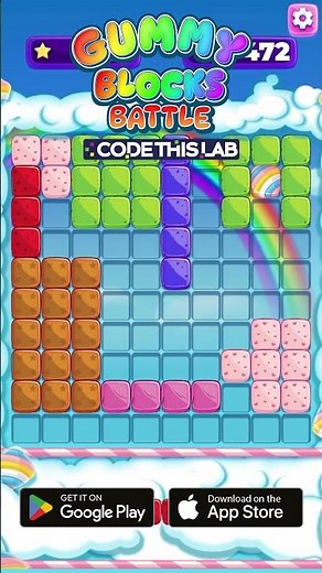 Gummy Blocks Evolution #blockgame #freegame #downloadgratis