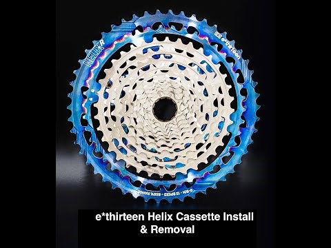 e*thirteen Helix Cassette Install and Removal