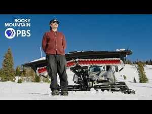 Inside the cab with a snowcat operator