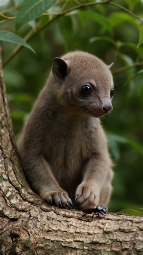 Slow Loris – One of the few mammals with a toxic bite.