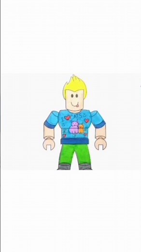 Colorindo Roblox | Game | Desenho para colorir | #shorts - Pintar e Colorir