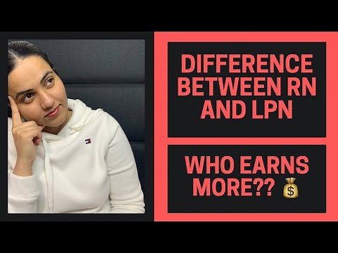 Difference between RN and LPN | Who earns more | Nursing education