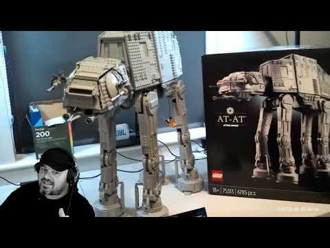 LEGO UCS AT-AT 75313 | Unboxing, Staged Build & Collection Update #legostarwars #legoreview #lego