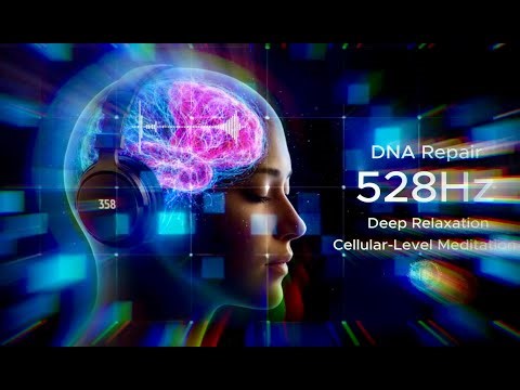【528Hz】DNA Repair Deep Relaxation / Cellular-Level Meditation Solfeggio Frequency