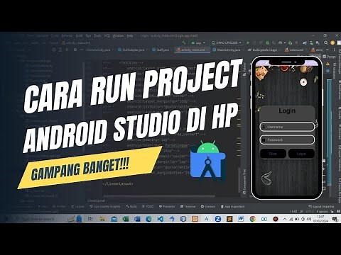 Cara Menjalankan Emulator Android Studio di HP
