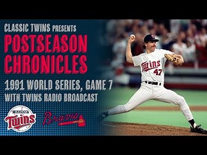 1991 WS, Game 7: Braves @ Twins (Twins Radio audio)