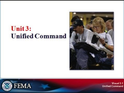 Online ICS 300 Unit 3 Unified Command