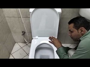 غطاء قاعدة الحمام ركبة بنفسك في اقل من 5دقائق