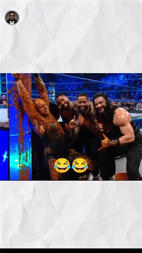 qRoman Reigns Takes Revenge on King Corbin!😂#wwe #roman