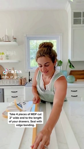 Easy & inexpensive DIY spice drawer!