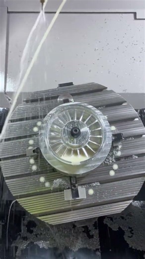 Performance Turbocharger Compressor Wheels - 40% Weight Reduction for High-Boost Applications #cnc