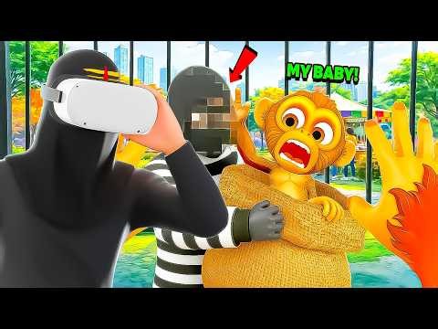 Can I PROTECT MY BABY In I Am Monkey VR ! #2