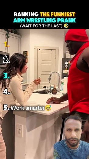 RANKING THE ARM WRESTLING PRANKS 😂#viral #funny 💪💪