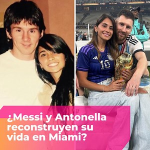 33M views · 2.1K reactions | #LionelMessi y Antonella, un amor que nació de una tragedia y ha sobrevivido a todos los retos: así rehacen su vida en Miami.❤️ #Iconos #LionelMessi #esposadefamosos #tragedia #Soccer #Barcelona #parissaintgermain | Icons Español | Facebook