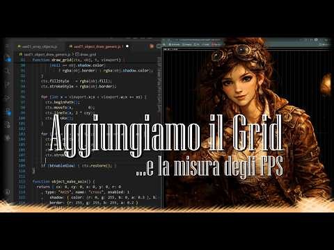 Giochiamo con Javascript e Canvas2D (Parte 10). FPS e Grid.