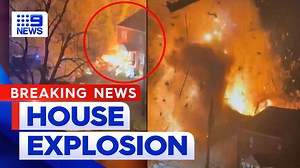 Footage shows massive house explosion in USA | 9 News Australia - The Global Herald