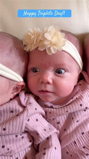 Happy Triplets Day! 💕👶👶👶 | Triple the Smiles