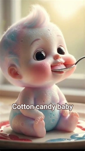 candy floss #baby #asmrsounds #youtubeshorts #asmr #new