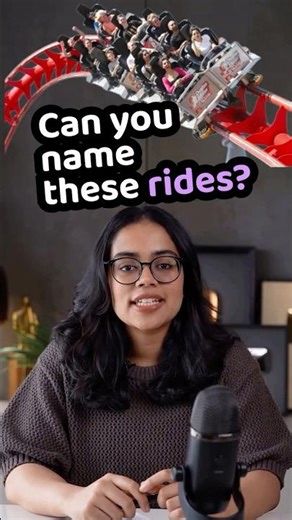 English Vocabulary Lesson - Learn Popular Amusement Park Ride Names| Speak English With Ananya