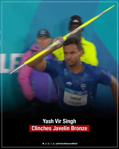 India's Pride! Yash Vir Singh Clinches Bronze at Commonwealth Games 2026