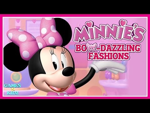 Minnie's Bow Dazzling Fashions - Mickey Mouse Clubhouse - Disney Junior Game For Kids