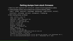 corebooting Intel-based systems