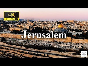Jerusalem 4K, Israel 🇮🇱 | The Holiest City on Earth – Aerial Drone Views