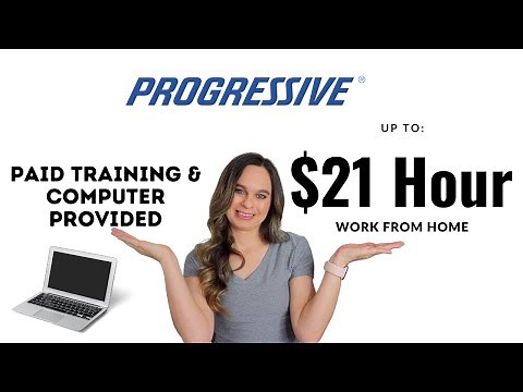 Progressive Hiring Up To $21 Hour Work From Home Job With Computer Provided + Paid Training! USA