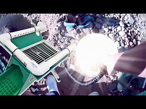 Gold Prospecting in Colorado with the Dream Adventure 4" x 16" Micro High Banker and Clean up Sluice