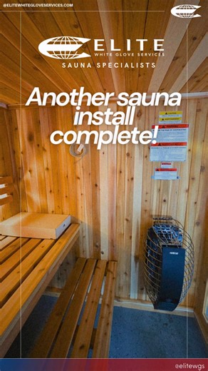 Another beautiful sauna installation complete! From the final touches to your first heat-up, we walk you through everything so your sauna experience starts the right way. Whether you need installation, repair, or maintenance; we’re here to take care of it. Your home. Your wellness. Our expertise. 📞 Call or text us at 510-603-0077 #EliteWGS #Sauna #Installation #Wellness #LosAngeles #SanFrancisco #California #Expert #SteamSauna | Elite White Glove Services