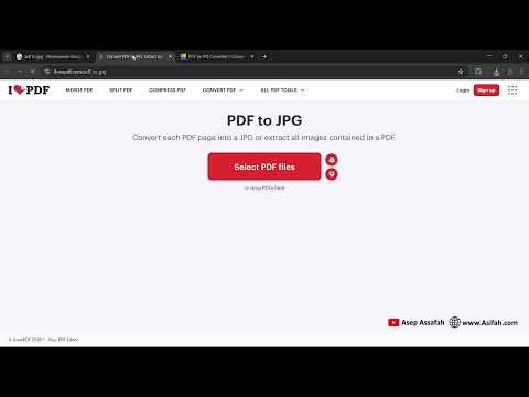 Cara Mengubah PDF Menjadi JPG di Laptop Tanpa Install Aplikasi Tambahan
