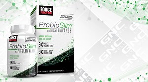 12K views · 90 reactions |  BRAND NEW!  Get ProbioSlim® with Next-Gen SLIMVANCE® at GNC Live Well today!  Featuring: 1. Powerful probiotics to rapidly reduce bloat and bulge. 裂 2. Incredible weight loss with its unique and innovative blend of ingredients. 離 3. Patented SLIMVANCE for 6X more weight loss and 3X waist & hip reduction. ‍♀️‍♂️ Don’t miss out on this hot new product! | Force Factor | Facebook