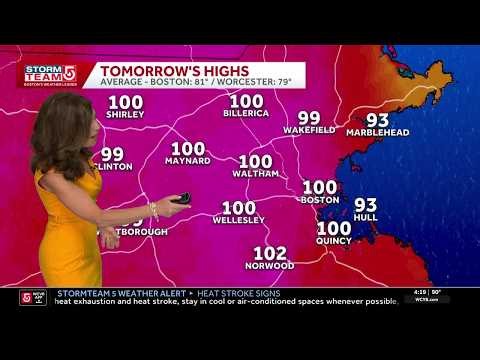 Video: StormTeam 5 Weather Alert for heat, storms