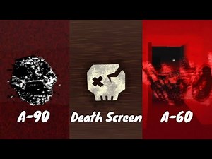 A-60, A-90 and Death Screen Showcase | Roblox DOORS
