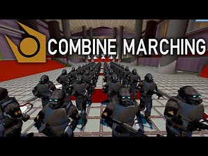 Half-Life 2 Combine Marching NPC AI Demo!