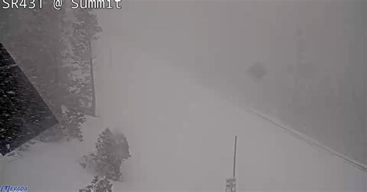 I-80 over Donner Summit, Mt. Rose Hwy, U.S. 50, SR 88 all closed amid snowstorm