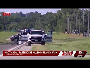 Butler, Missouri, plane crash: Pilot and 11 passengers killed in skydiving crash